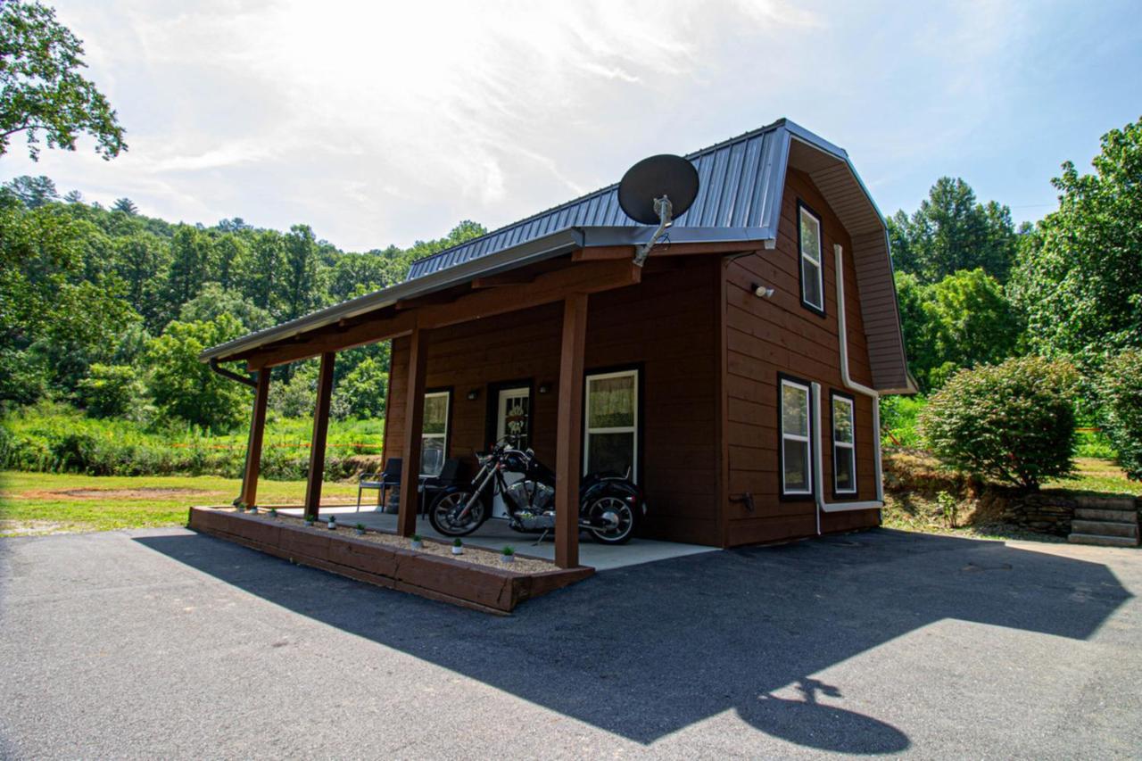 Mountain Haven Dragon'S Nest Cabin Robbinsville Exterior foto